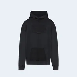 메종 마르지엘라 리버스 로고 코튼 후드